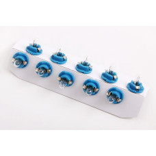 Лампа 12В 1.2 Вт B8.4d Brevia Light Blue (в прилад)