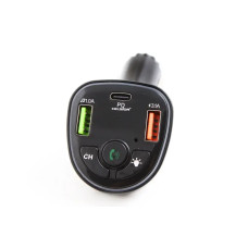 Модуль керування радіохвилями у прикур. Bluetooth 5.0 Celsior FMT-CL25 2USB + Type-C/microSD