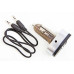 Додаток для радіохвилі до прикур. Bluetooth 5.0 E71 2USB QC 18Вт/AUX+кабель