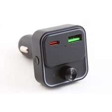 Додаток для радіохвилі до прикур. Bluetooth 5.0 E81 1USB QC 18Вт + Type-C QC 30Вт/microSD
