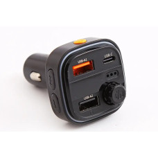 Додаток радіохвилі до прикур. Bluetooth 5.0 XO 2USB 3.1A+1.0A + Type-C 3.1А
