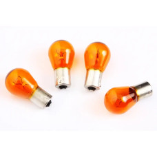 Лампа 12В 21 Вт зі сміхом. Конт. оранж. PY21W Osram