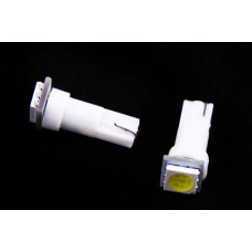 Лампа діодна 12В безцок. T5 1-SMD 5050 Квант (2 шт.)