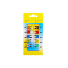 Запобіжники Євро Mini 5-30А (10 шт.)