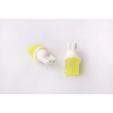 Лампа диодна 12В безцок. T10 COB-3D скло LED (2 шт.)