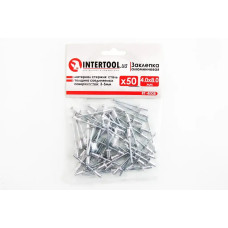 Заклепка алюмінієва Intertool 4.0 х 8ммм (50 шт.)