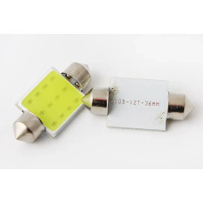 Лампа диодна 24В салону 36м 12COB LED (2 шт.)