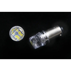 Лампа диодна 12В T 8.5 3-SMD 2835 скло з радіатором Cyclone 70лм (2 шт).