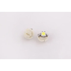 Лампа диодна 12В B8.4d/T5 1-SMD 5050 LED (2 шт).