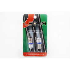 Лампа диодна 12В T 8.5 синя 5-SMD 5050 LED (2 шт.)