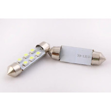 Лампа диодна 12В салону 39м 6-SMD 3528 LED (2 шт.)