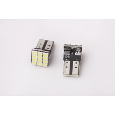 Лампа диодна 12В безцок. T10 12-SMD 1206 LED (2 шт.)