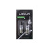 Лампа диодна 12В T 8.5 3-SMD 1210 скло з лінзою LED (2 шт).