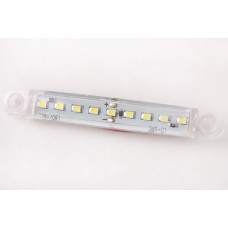 Ліхтар причепу габаритний діодний 12/24В 9-SMD 100*15м білий