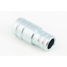 Зєднання під шланг пряме d16*19м метал. Atiker