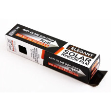 Плівка тонир. на лоб. скло 20*150cм Elegant Dark Black
