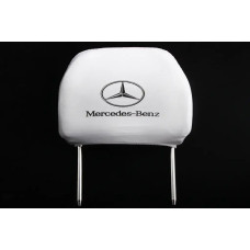 Чихли на підголовку білі Mercedes