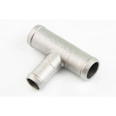 Зєднання під шланг тройник d20*16*20м алюм./цинк Gomet