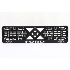 Рамка під номер хром. надпис « Eurotermix » Ford