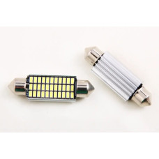 Лампа диодна 12В салон 41 33-SMD 4014 CAN з радіатором LED (2 шт).