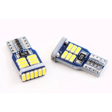 Лампа діодна 12В безцок. T10 18-SMD 4014 CAN Cyclone 432lм (2 шт.)