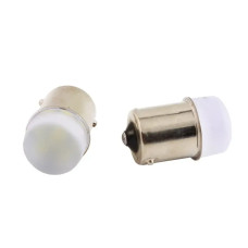 Лампа диодна 12В T25 9-SMD 3030 скло матова LED (2 шт.)