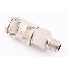 Зєднання швидкорозєднане з зовнішнім різьбленням 1/4 Intertool