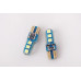 Лампа діодна 12В безцок. T10 6-SMD 3030 силікон LED (2 шт.)