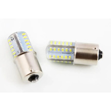 Лампа диодна 12В T25 48-SMD 3014 силікон Cyclone 624lм (2 шт).