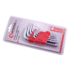 Набір ключів Г-подібних Torx Torx Intertool T10-T50 (9 ед.)