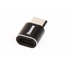 Переходи microUSB - Type-C Baseus 2.0А чорний