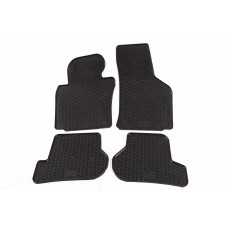 Килимки салону Skoda Octavia 2 04-, VW Golf 5 03-, Golf 6 -09, Jetta 05- гумові гумки (4 шт).