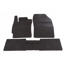 Килимки салону Toyota Auris 07-/13-, Corolla 07-/13- гумові ДзРТі (4 шт).