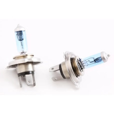 Лампа галогована 12 у H4/P43t Brevia 60/55 +60% Power White (2 шт).