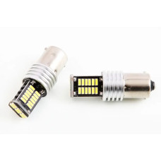 Лампа диодна 12В T25 30-SMD 4014 CAN з радіатором Cyclone 660лм (2 шт).