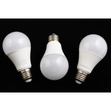 Лампа диодна 220В E27 12Вт/4000K Intertool (3 шт).