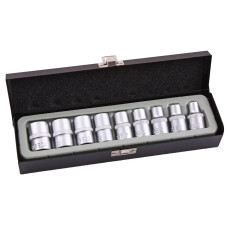 Набір голівок 1/2 Torx 9 ед. Intertool E10-E24 в металі