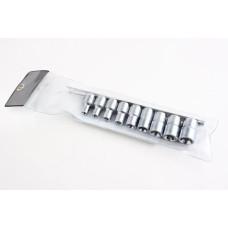 Набір голівок 1/2 Torx 9 ед. Toptul E10-E24 на планці