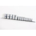 Набір голівок 1/2, 1/4, 3/8 Torx 14 ед. Toptul E4-E24 на планці