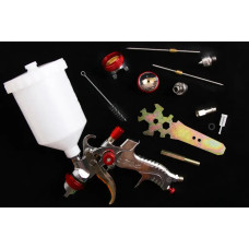Intertool HVLP 1.3/1.4/1.7м в/б пластик 600мл