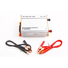 Перетворювач напруги 12-220В 300 Вт Lavata 1 розетка, USB (інвертор)