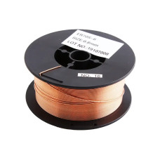 Провока зварельної омеднованої 0,8мммм 0.9 кг Welding Wire (1.0 кг з котушкою)