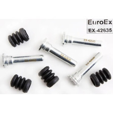 Р/к суппорту Aveo стандарт (4 пальця, 4 пилника) EuroEx (Lacetti задній)