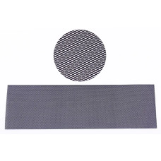 Ґратка декоративна Elegant 100*30sм чорна No1