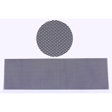 Ґратка декоративна Elegant 100*30sм чорна No2