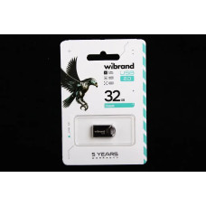 Флашка USB 2.0 32Gb Wibrand Hawk коротка