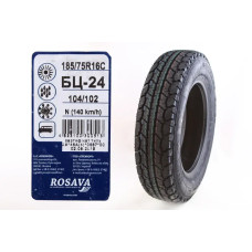 Шина 185/75R16C всесезонна 104/102N Rosava BЦ-24