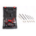 Суруповерт акумулятора 18В, 25 Nm, 400/1500 об/мін, 0,8-10 мм, 2*2.0 Ач Intertool Storm у кейсі